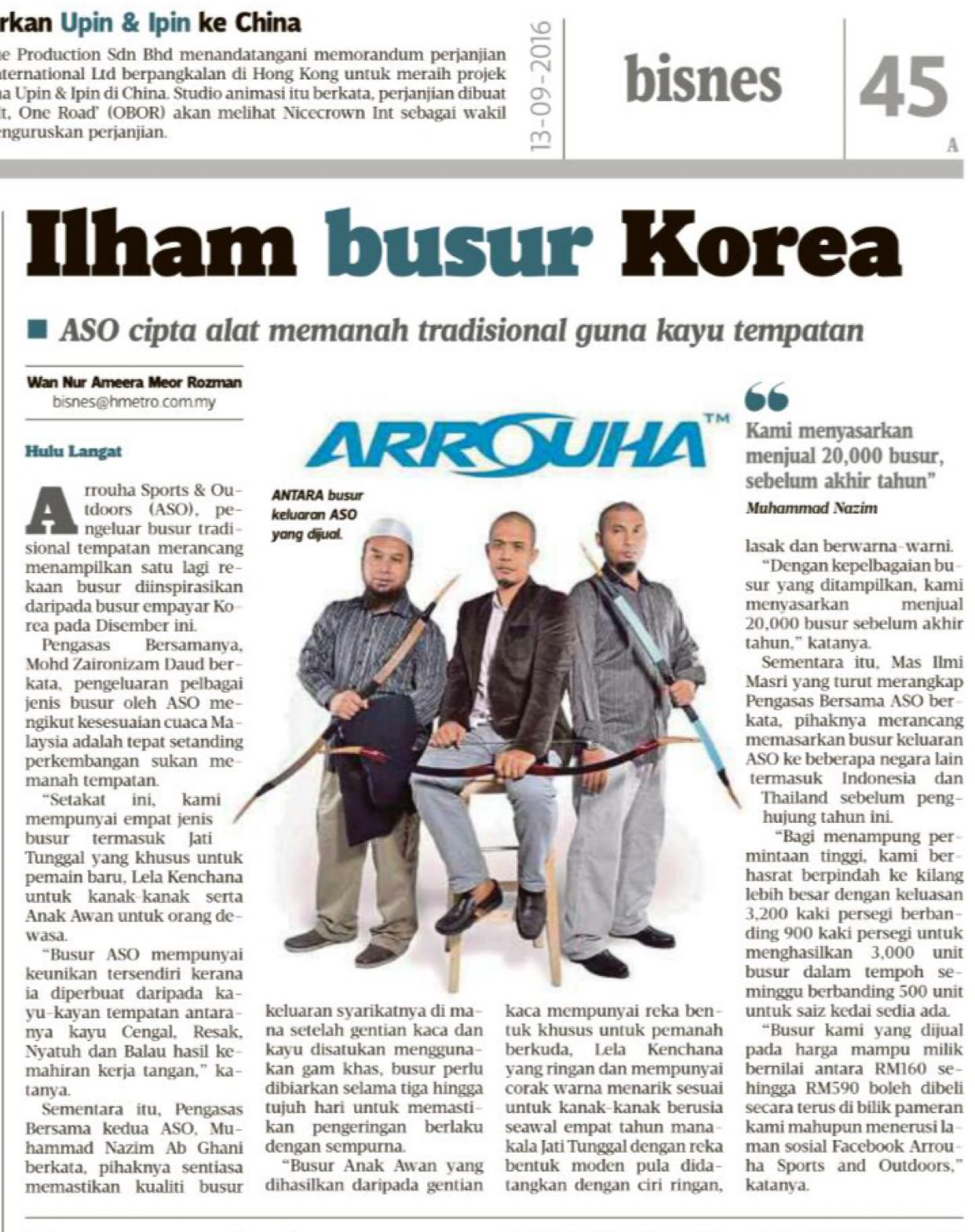 harian-metro-busur-korea