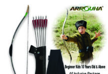 Arrouha Kepaze Turkish Pakej 20lbs Busur Pemula Sukan Tradisional Memanah Sekolah Rendah